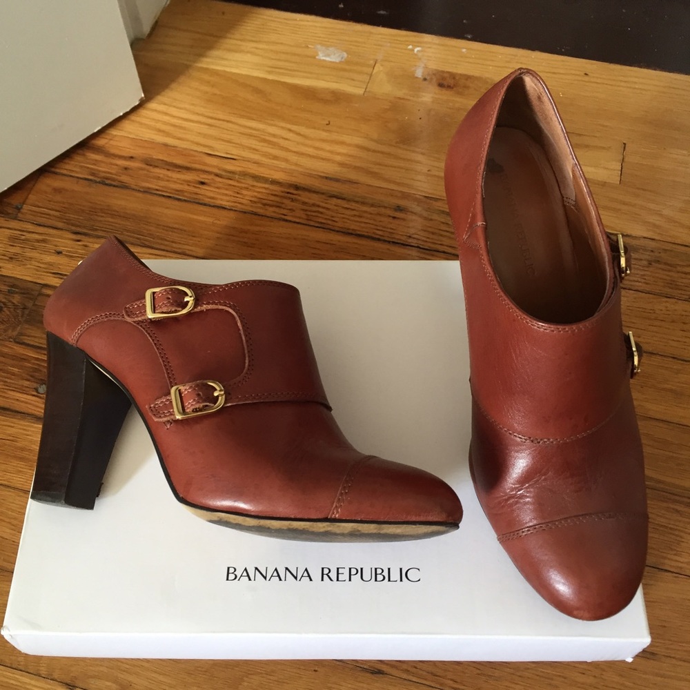 Leather Ankle Booties
